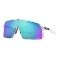 Oakley Sonnenbrille Sutro (Glasfarbe: Prizm Sapphire) 2026 klar transparent - 1 Brille mit Hartschalenetui